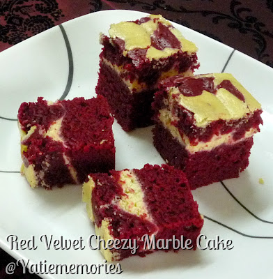 Sinar Kehidupanku**~::: Red Velvet Cheezy Marble Cake