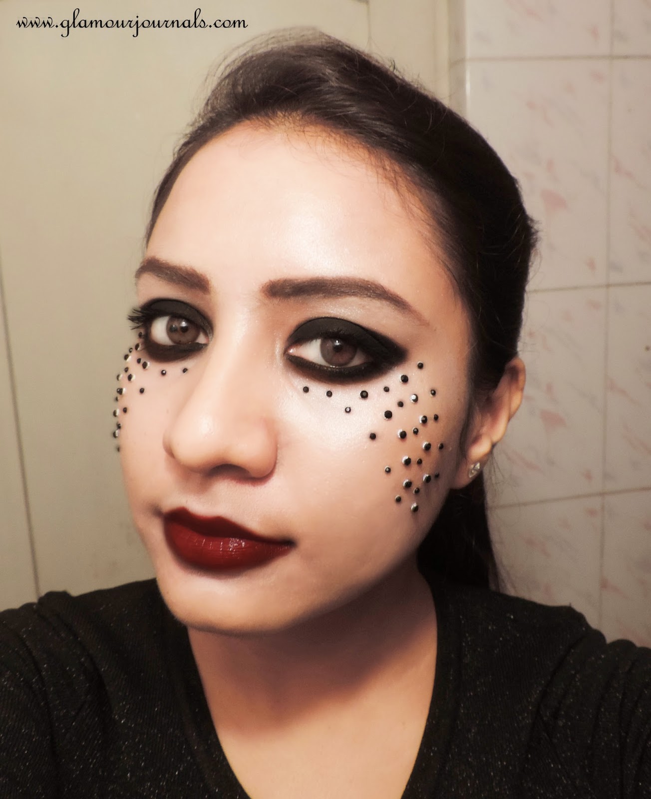 Dark Princess Halloween Makeup Outfit Tutorial Glamour Journals