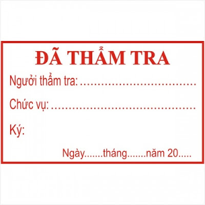 Con dấu thẩm tra