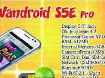 Advan Vandroid S5E Pro Harga Spesifikasi