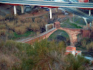 El Pont del Diable vist des de la Serra de Les Torretes