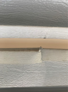 cracks in garage door panels