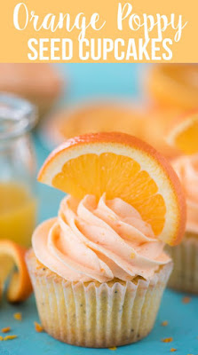 orange cupcake