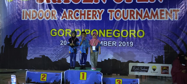 Kodim Karanganyar - Club Panahan Ardadedali Kabupaten Karanganyar Raih 14 Medali Dalam Kejuaraan Panahan Sragen Open Indoor Archery Tournamen