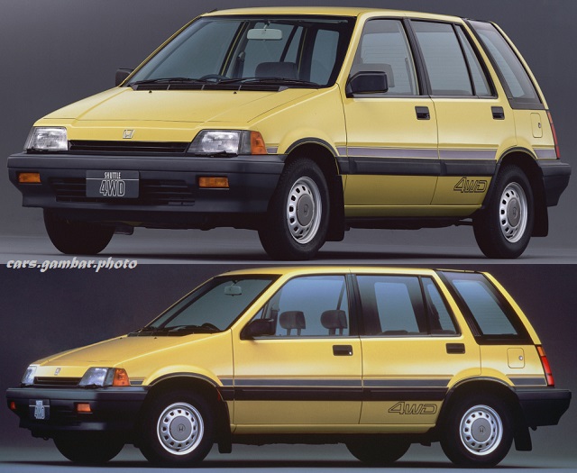 1985 Honda Civic Shuttle 4WD-J Yellow