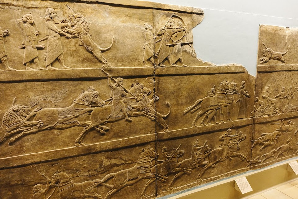 アッシリアのライオン狩り（Assyrian Lion-hunts）