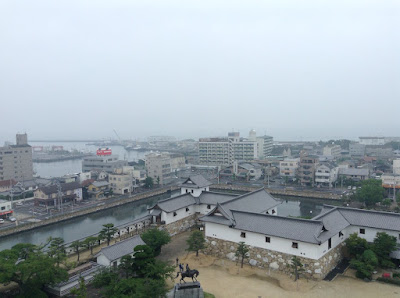 今治城天守閣からの眺め/The view from Imabari Castle Castle Tower