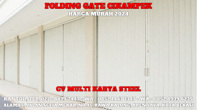 GAMBAR, DAFTAR, HARGA, FOLDING GATE, PINTU, LIPAT, BESI, GALVALUM, PER METER, MURAH, CIKAMPEK, TERBARU, 2024