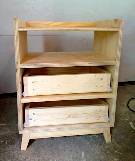 wood plans night stand