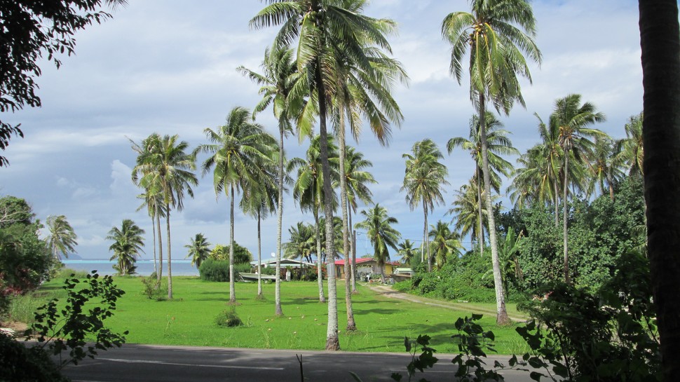 Village de Maatea à Moorea