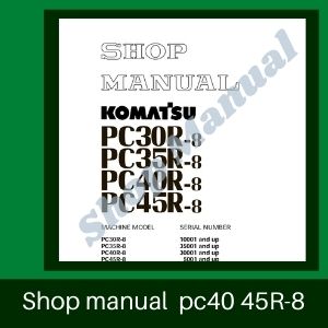 Komatsu pc30r-8 pc35r-8 pc40r-8 pc45r-8