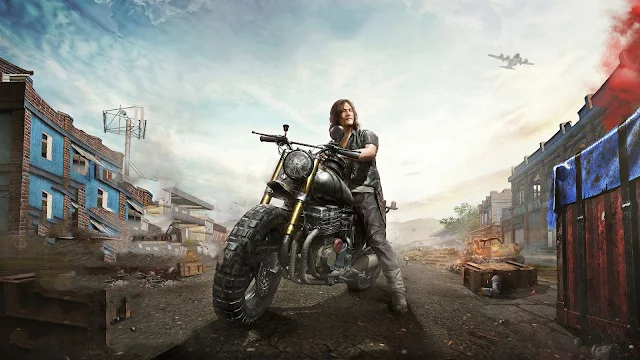  Daryl Dixon PUBG Mobile X The Walking Dead, Hd, 4k. 