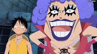 ワンピースアニメ インペルダウン編 443話 イワンコフ ルフィ | ONE PIECE Episode 443