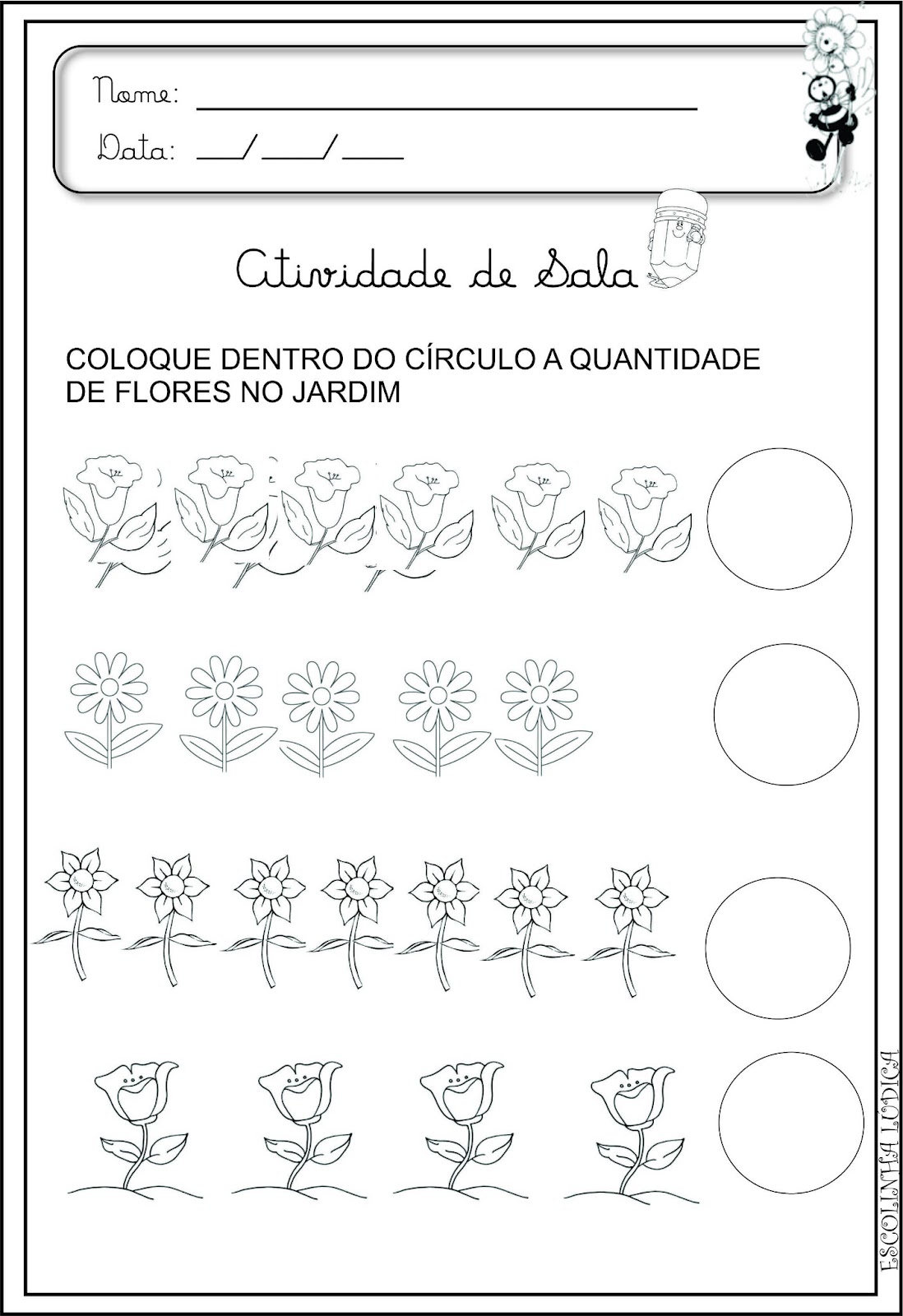 Resultado de imagem para atividades infantis matematica