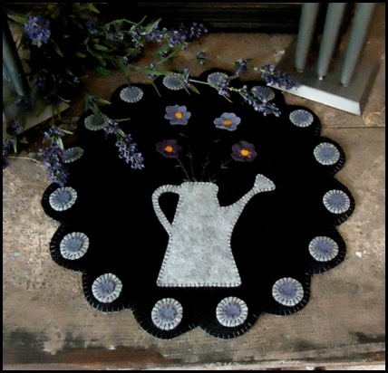 Pansy watering can
