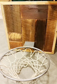 basketball hoop, reclaimed wood, barnwood, hoop, http://bec4-beyondthepicketfence.blogspot.com/2016/04/another-show-in-books.html