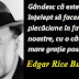 Citatul zilei: 1 septembrie - Edgar Rice Burroughs