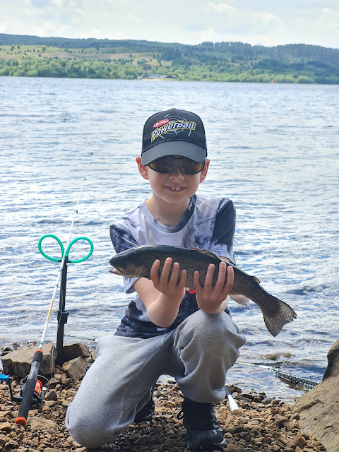How to Book Fishing at Kielder (with Kids)