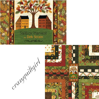 Moda SALTBOX HARVEST Fabric by Deb Strain