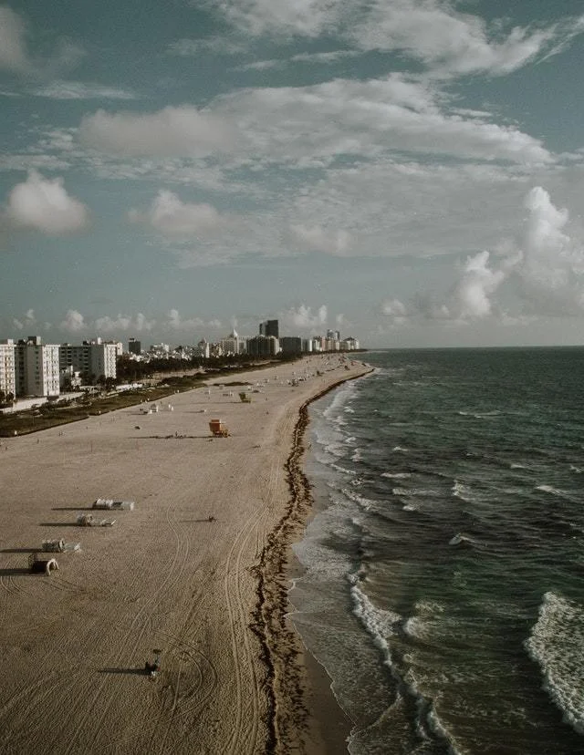 Beautiful beach in Florida