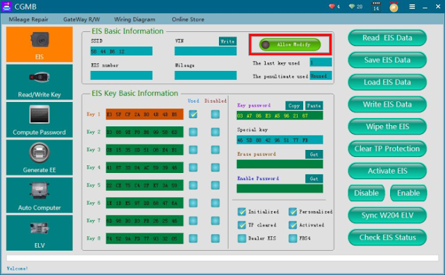 w211-original-key-hopping-code-repair-with-cgdi-mb-20