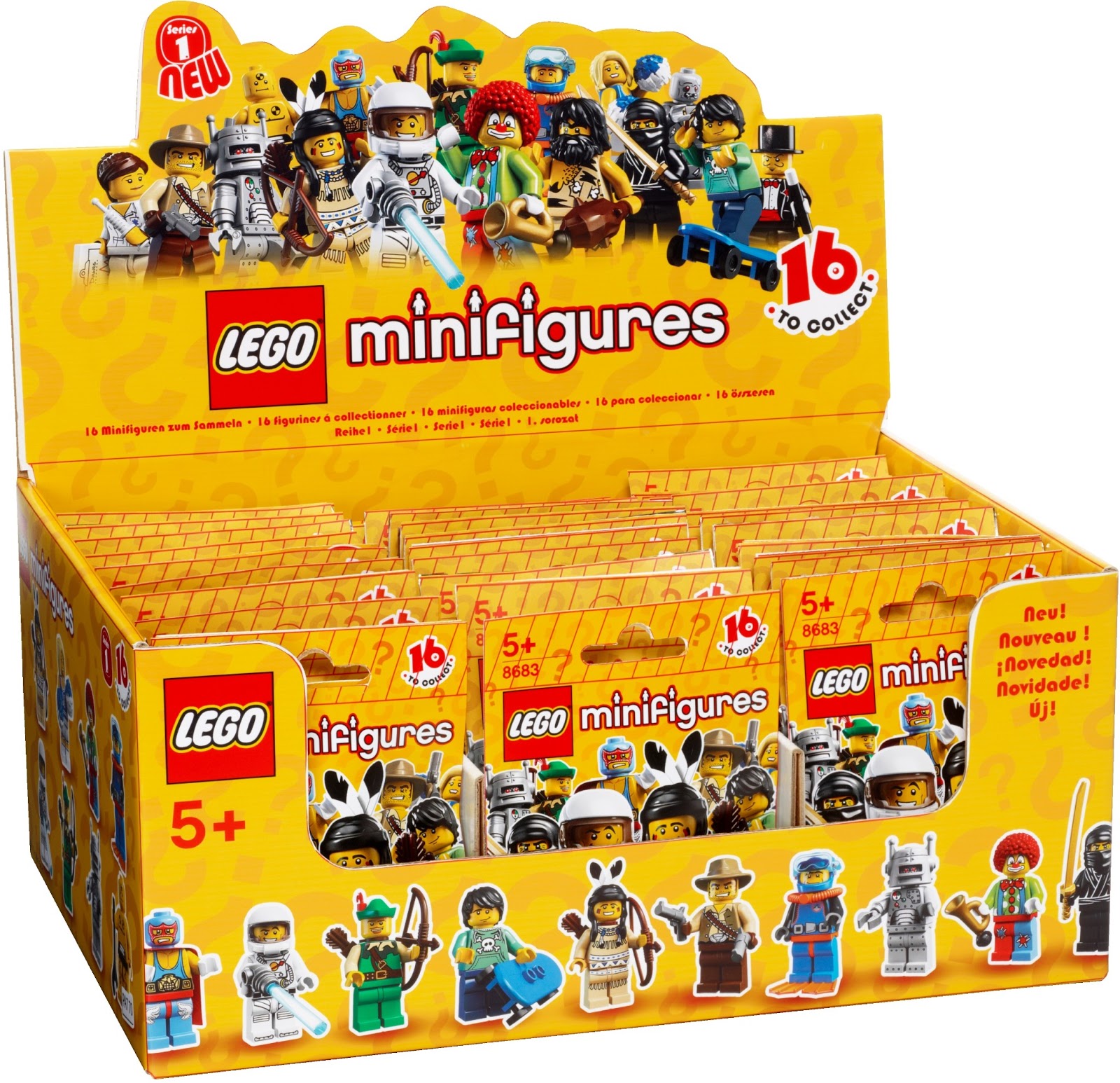 All About Bricks: LEGO Collectible Minifigures - Ten Series In