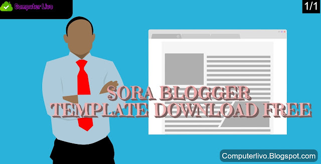 Sora Blogger Template Free Download - SEO DOWNLOAD
