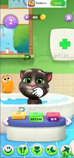 استحمام Talking Tom