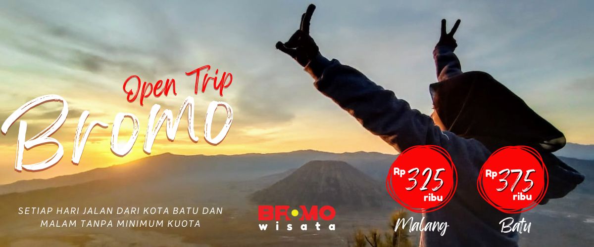 Paket opentrip bromo