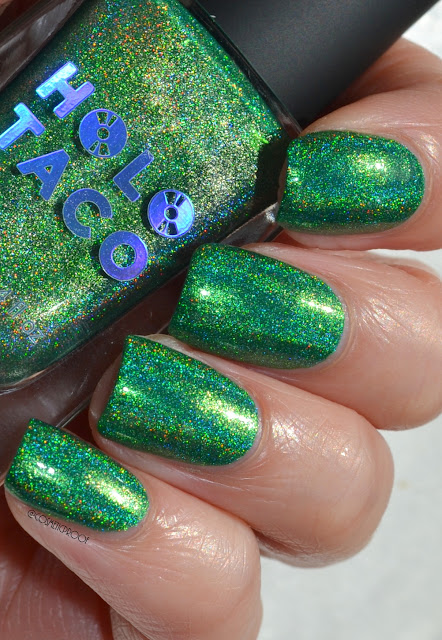 Holo Taco Green Taffy Swatch