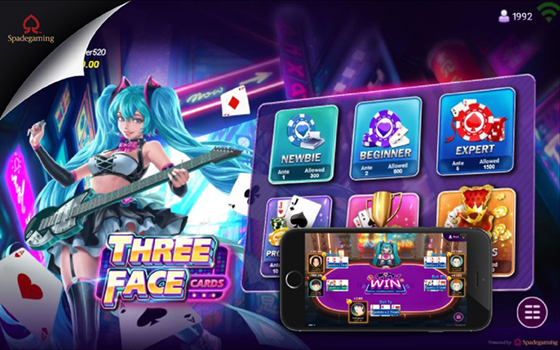 Goldenslot three face cards