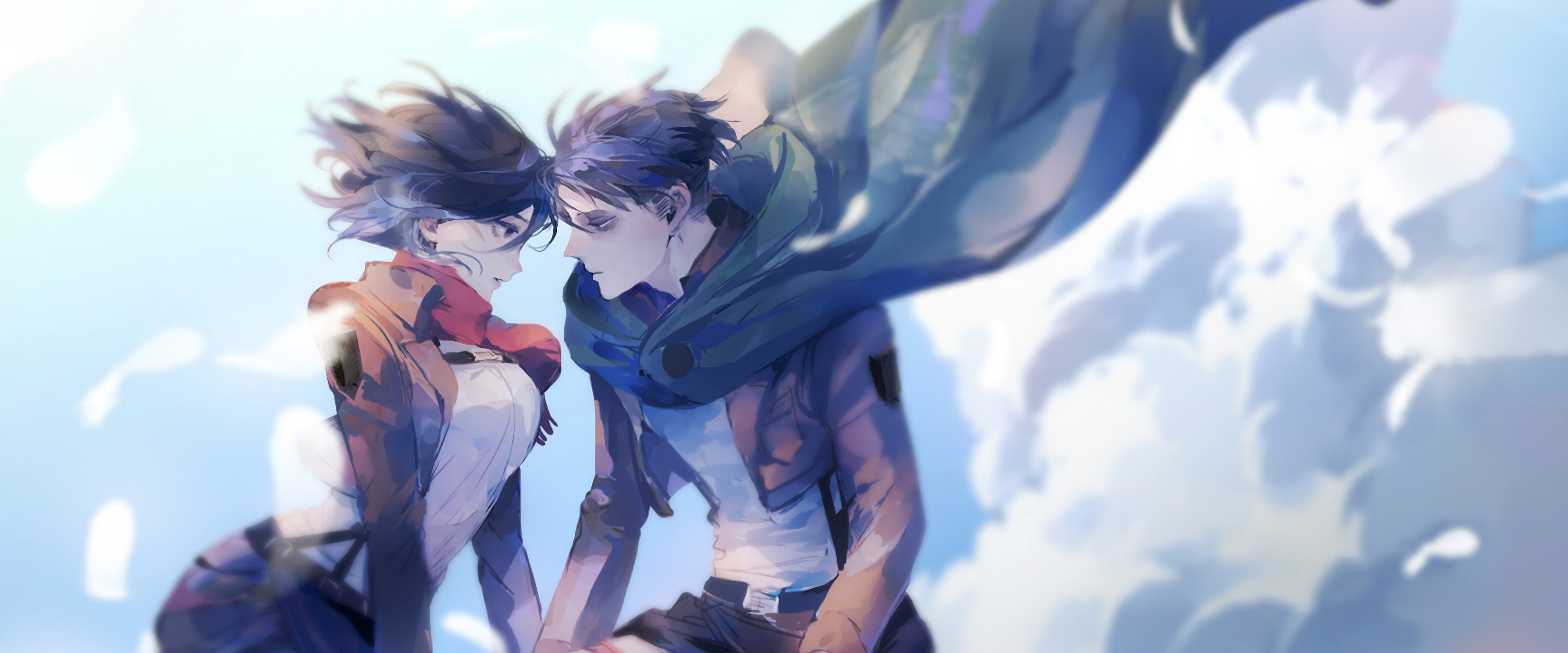 Mikasa And Levi Attack On Titan 4k Wallpaper 156