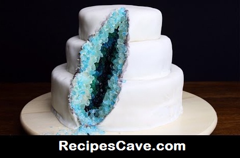 How To Decorate A Geode Cake