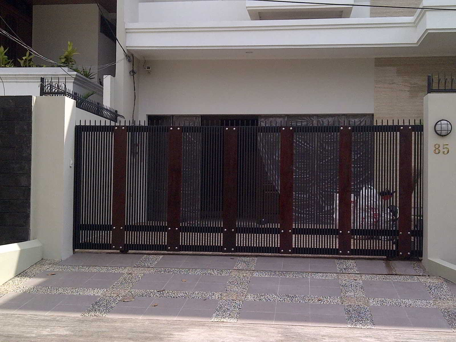  Pintu Pagar Rumah Teres Desainrumahid com