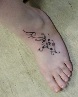 tattoos on foot designs