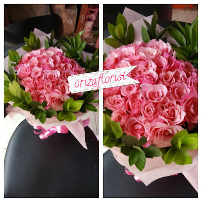 harga mawar pink di surabaya, jual bunga mawar valentine surabaya, hand bouquet pengantin surabaya, 
