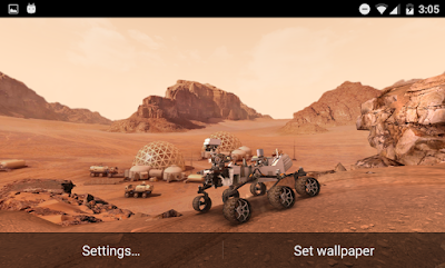 My Mars 3D v1.3 Live Wallpaper APK Android