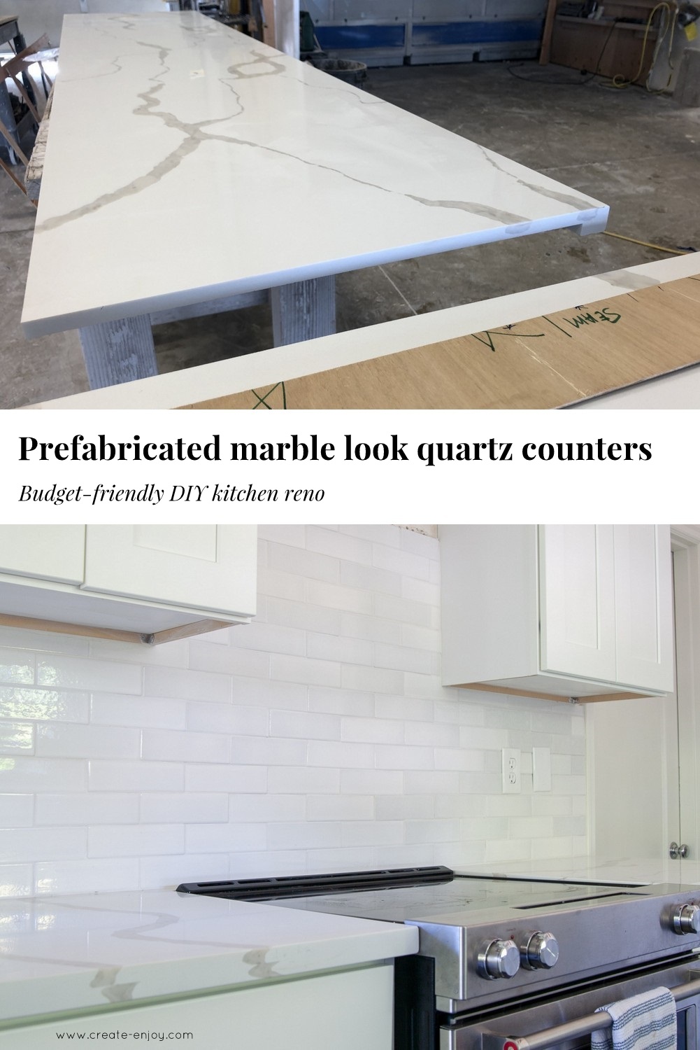 Prefab Marble Look Countertops Budget Friendly And Diy