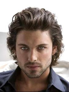 Short Hairstyles for Men with Curly Hair 2011