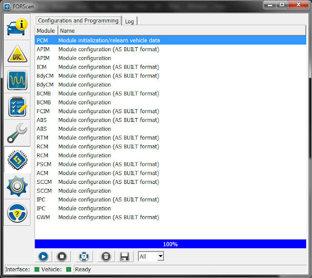 Correct Mustang Speedmeter with VXDIAG & Forscan 2