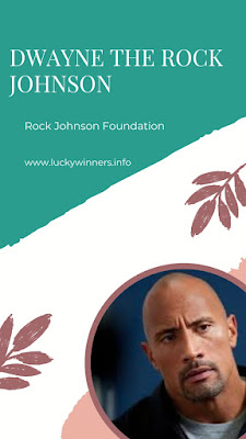 Rock Johnson Foundation Lottery Winner is Rock Foundation Lottery Fake Rock Foundation Lottery Check Online