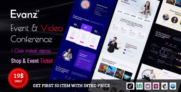 Best Event and Video Conference WordPress Theme