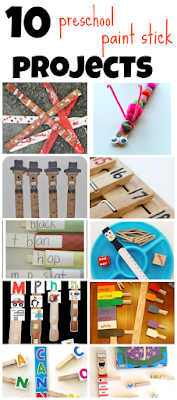 http://www.munchkins-and-moms.com/2015/04/10-paint-stick-projects-for-preschoolers.html