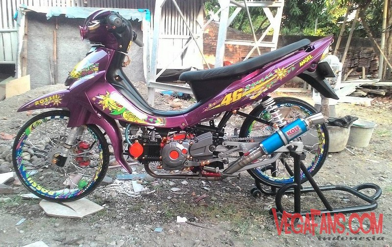 Kumpulan Modifikasi Jupiter Z Warna Ungu - VegaFans.com