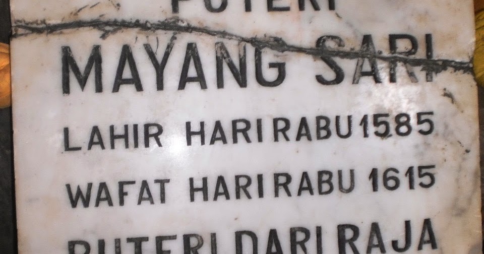 Rizaldy's Weblog: Menelusuri Jejak Puteri Mayang Sari