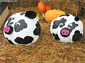 Calabazas Decoradas para Halloween: Vacas