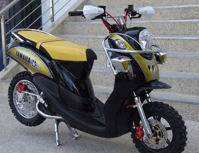 Yamaha Fino Off Road Modification - Modif Motor