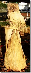 woodfest chainsaw owl