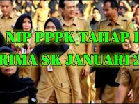 NIP PPPK Tahap 1 Terima SK Januari 2021, Alhamdulillah