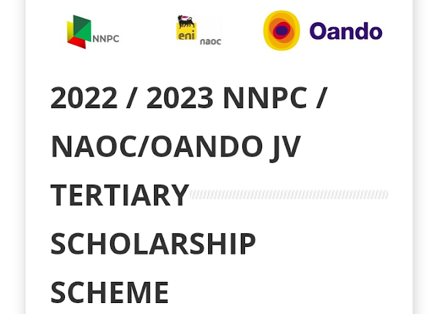 How to apply for NNPC, OANDO, NAOC scholarship 2023